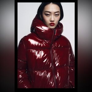 Shiny Effect Water Repellent WindProof Anorak